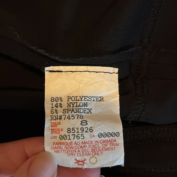 Cache Black Fringe Skirt - Picture 5 of 6